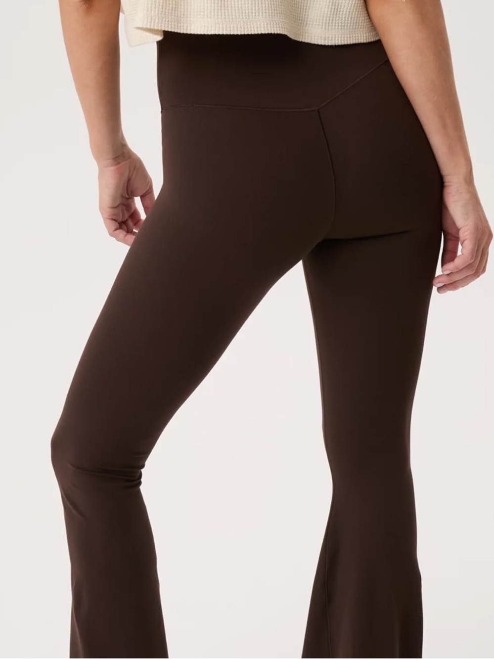 2 OFFLINE By Aerie Real Me High Waisted Crossover Flare Leggings M x 2 Pairs - Picture 2 of 3